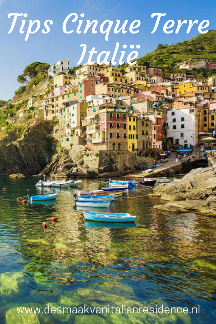 Staat Cinque Terre op jouw bucketlist voor Italie. Lees onze tips voor leuke stadjes, restaurants, strandjes, hotels, agriturismo's en vakantie villa's