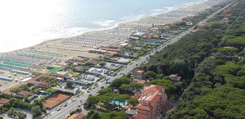 kust strand Viareggio Vakantiehuizen vakantie villa agriturismo kust italie via Italian Residence