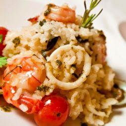 Frutti di Mare Risotto van Ristorante Tumelin’s Levanto