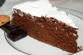 Recept Chocolade cake met amaretti biscuit koekjes Italian Residence vakantiehuizen Italie