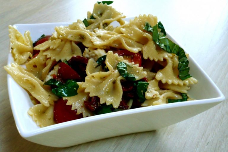 recept zomerse pasta salade van Italian Residence vakantiehuizen Italië