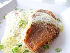 Recept Zalm met Limoncello saus van Restaurant Via Grande Ootmarsum
