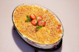 Aardbeienlasagna met witte chocolade Italian Residence vakantiehuizen italie