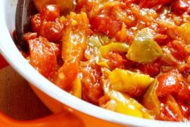 Recept peperonata di Marianne Italië specialist Italian Residence