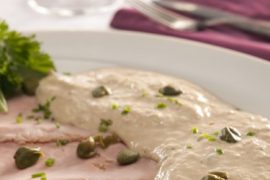 Recept voorgerecht antipasti vitello tonato van Italie specialist Italian Residence