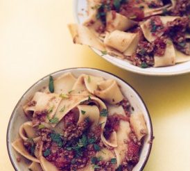 Recept Pappardelle met Lamsragout van de Smaakvan Italian Residence