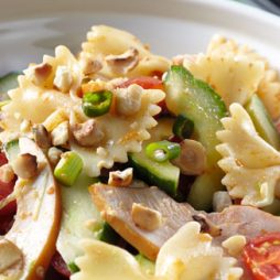 Recept voor Italiaanse pasta salade met gerookte kip van de vele smaken van Italian Residence