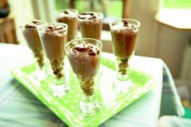 Recept chocolade mousse met sinaasappel saus van Italië specialist Ialian Residence