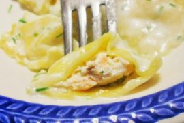 Recept ravioli met zalm van de vele smaken van Italian Residence