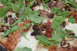 Recept van Pizza met truffel en pancette van de vele smaken van Italian Residence vakantiehuizen in Italie