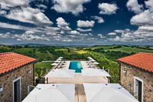 toplocatie uitzicht zee zwembad vakantiehuis agriturismo huren Toscane kust van Italian Residence