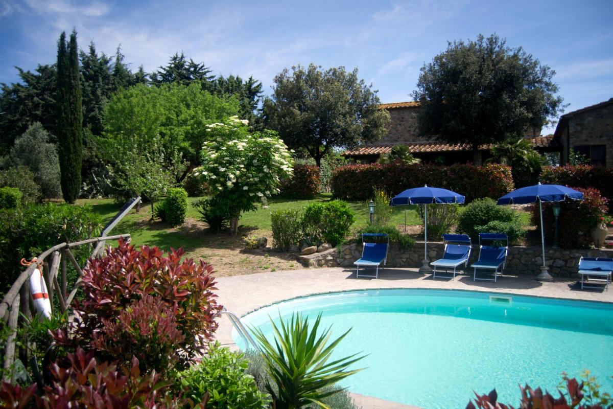 Agriturismo met zwembad Toscane kust Italian Residence
