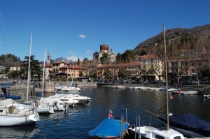 Laveno aan het lago Maggiore